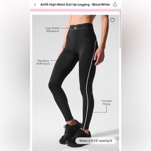 Alo Suit Up Leggings in Black